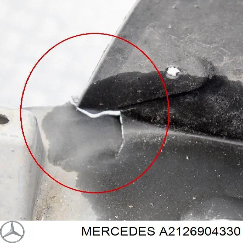 Compre A2126904330 Mercedes Guarda-barras esquerdo dianteiro do pára-lama dianteiro