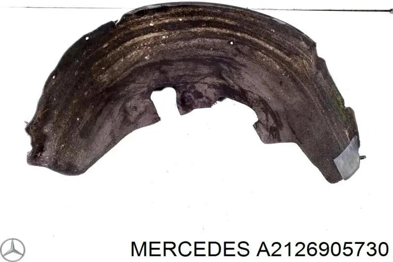 A2126905730 Mercedes Guarda-barras do pára-lama traseiro direito