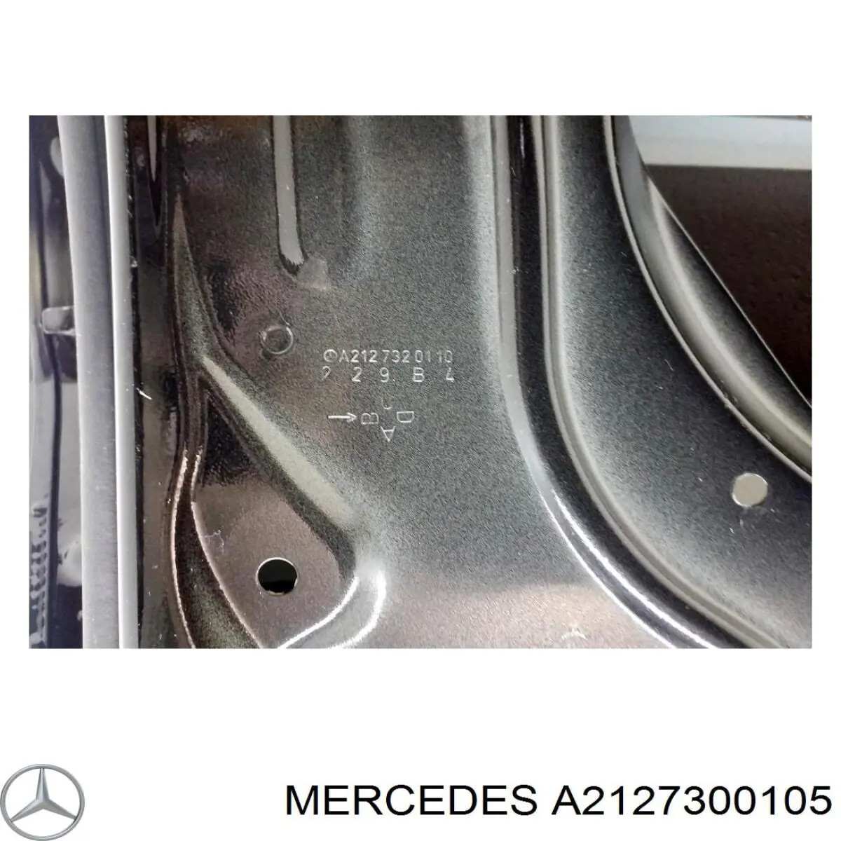 A2127300105 Mercedes Porta traseira esquerda