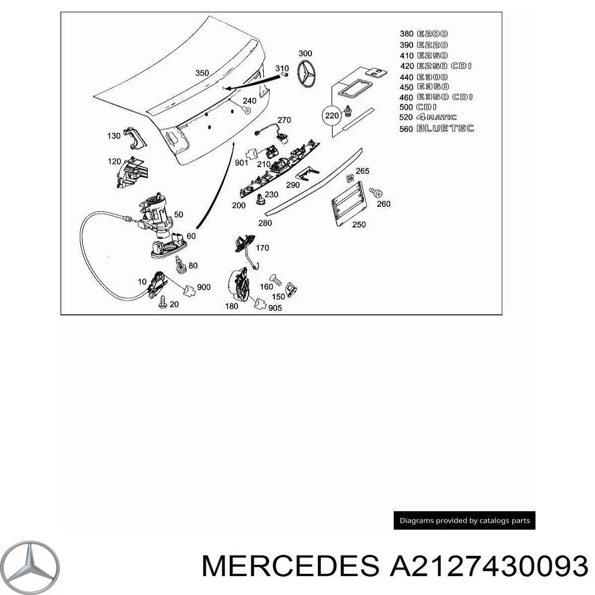 A2127430093 Mercedes 