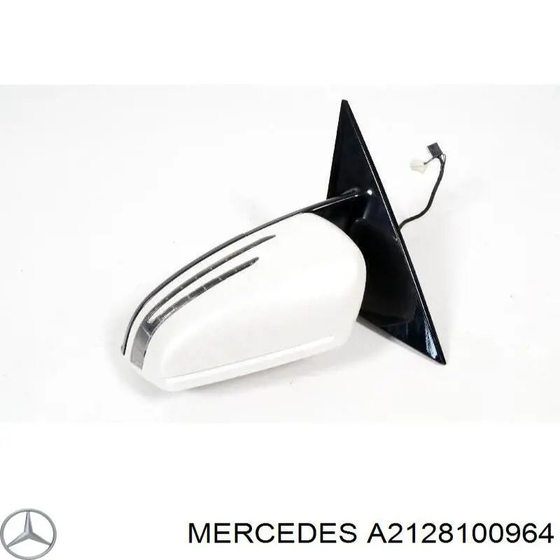 Placa sobreposta (tampa) do espelho de retrovisão esquerdo Mercedes A2128100964 preço, a partir de 52,53 USD