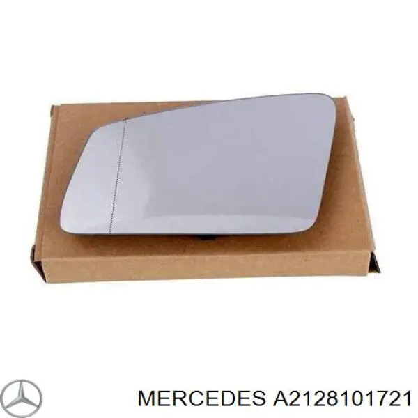 Elemento espelhado do espelho de retrovisão esquerdo Mercedes A2128101721 preço, a partir de 81,20 USD