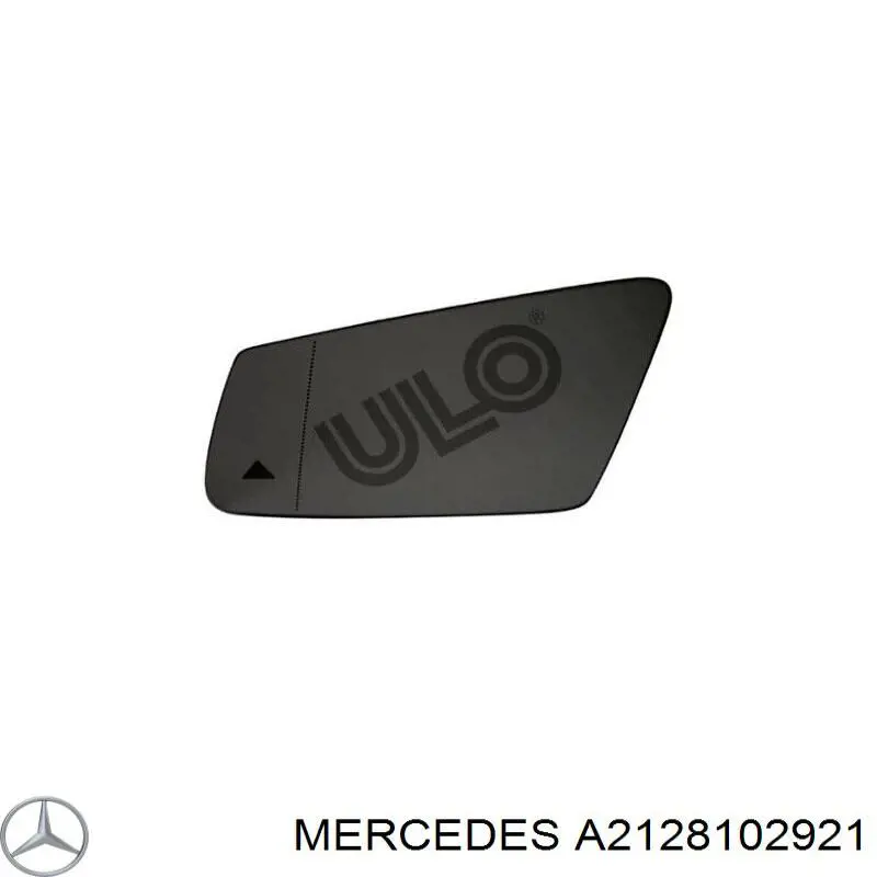 Elemento espelhado do espelho de retrovisão direito Mercedes A2128102921 preço, a partir de 101,15 USD