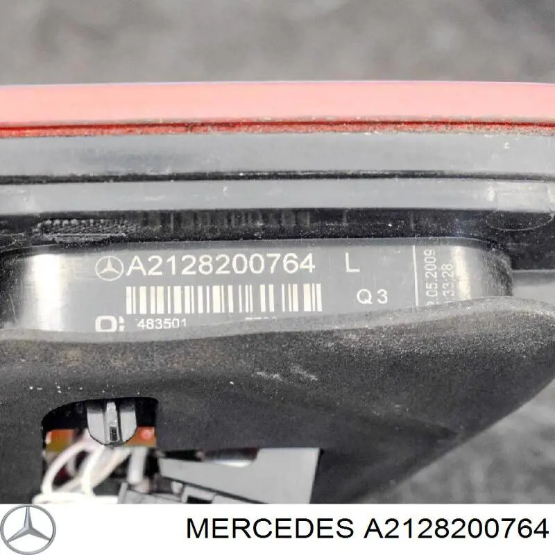 Lanterna traseira esquerda interna Mercedes A2128200764 preço, a partir de 86,98 USD