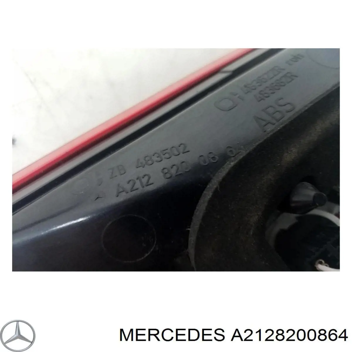 Compre A2128200864 Mercedes Lanterna traseira direita interna
