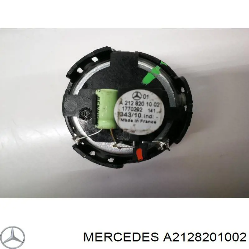 A2128201002 Mercedes Alto-falante da porta traseira