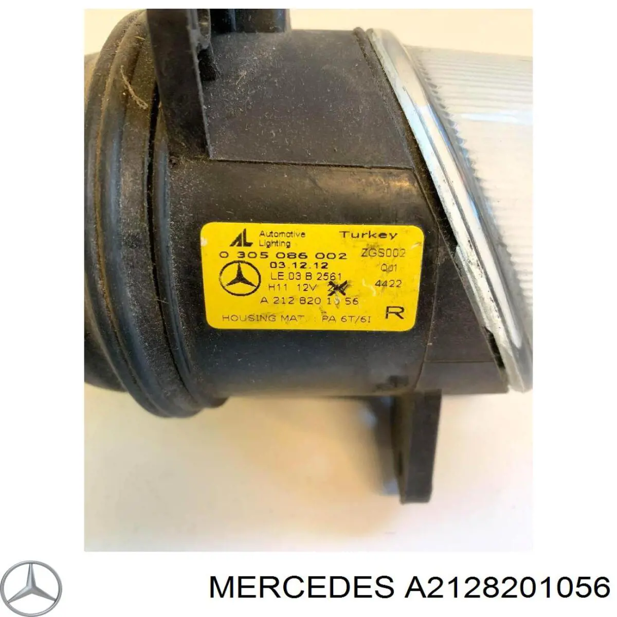 Luzes de nevoeiro esquerdas Mercedes A2128201056 preço, a partir de 65,18 USD