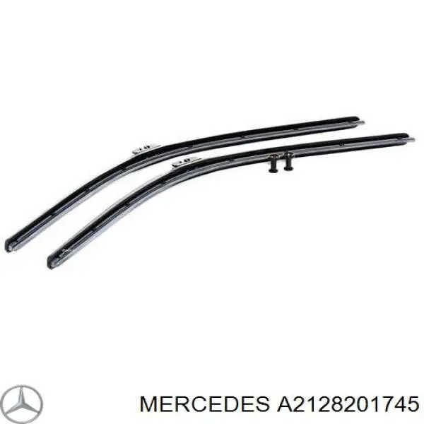 Compre A2128201745 Mercedes Limpa-pára-brisas do pára-brisas, kit de 2 un.
