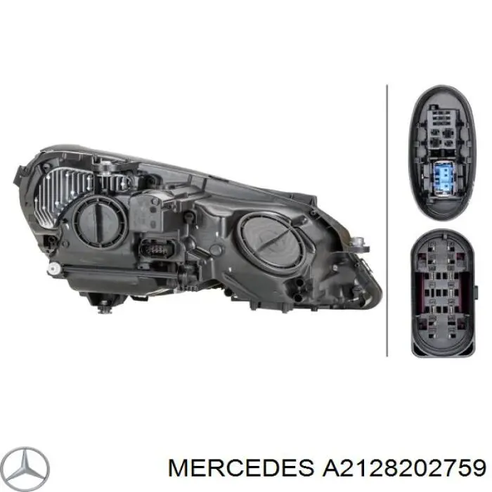 Luz esquerda Mercedes A2128202759 preço, a partir de 1103,09 USD