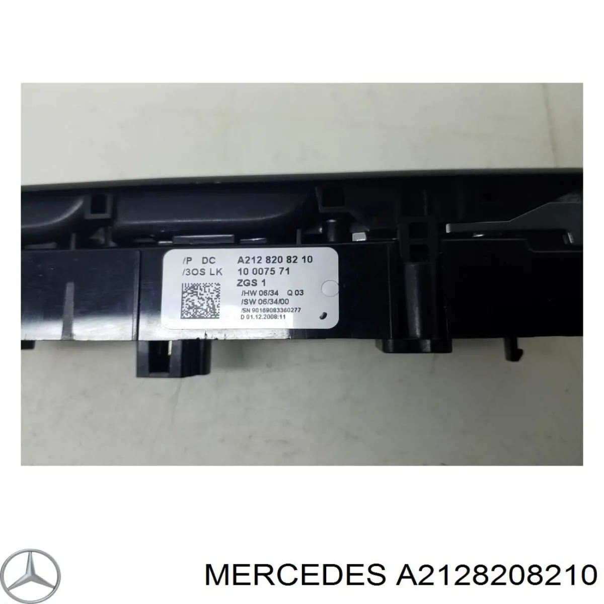 Unidade de botões dianteira esquerda de controlo de elevador de vidro Mercedes A2128208210 preço, a partir de 76,75 USD