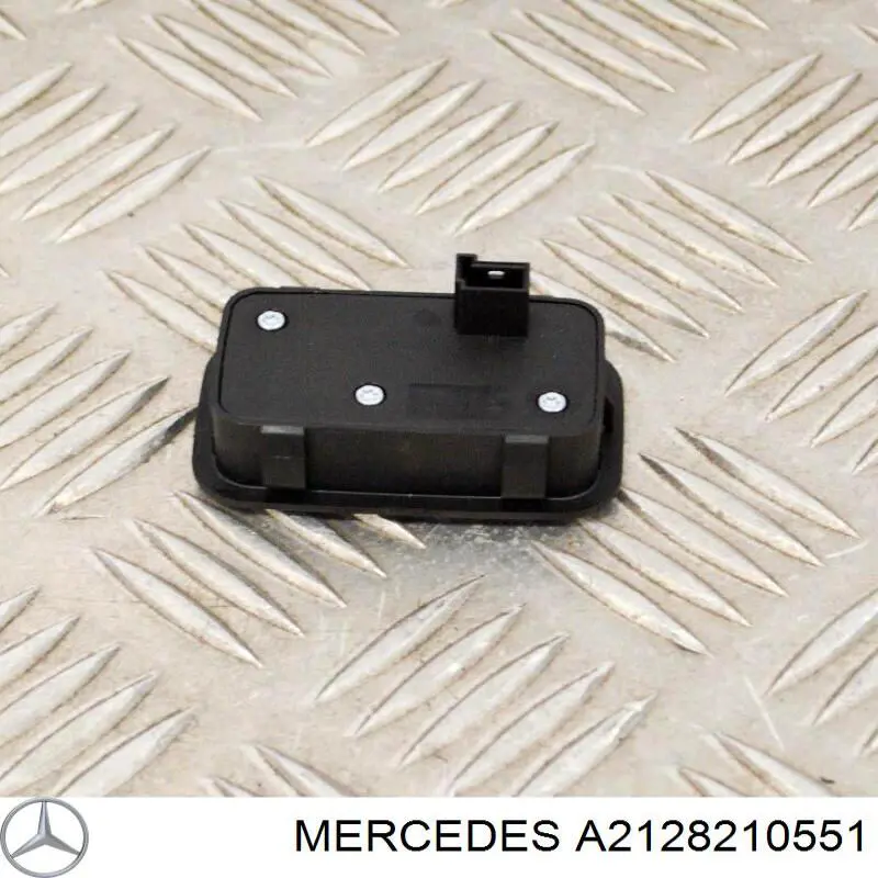 A2128210551 Mercedes Botão de salão de acionamento de tampa de porta-malas (de 3ª/5ª porta (de tampa de alcapão)