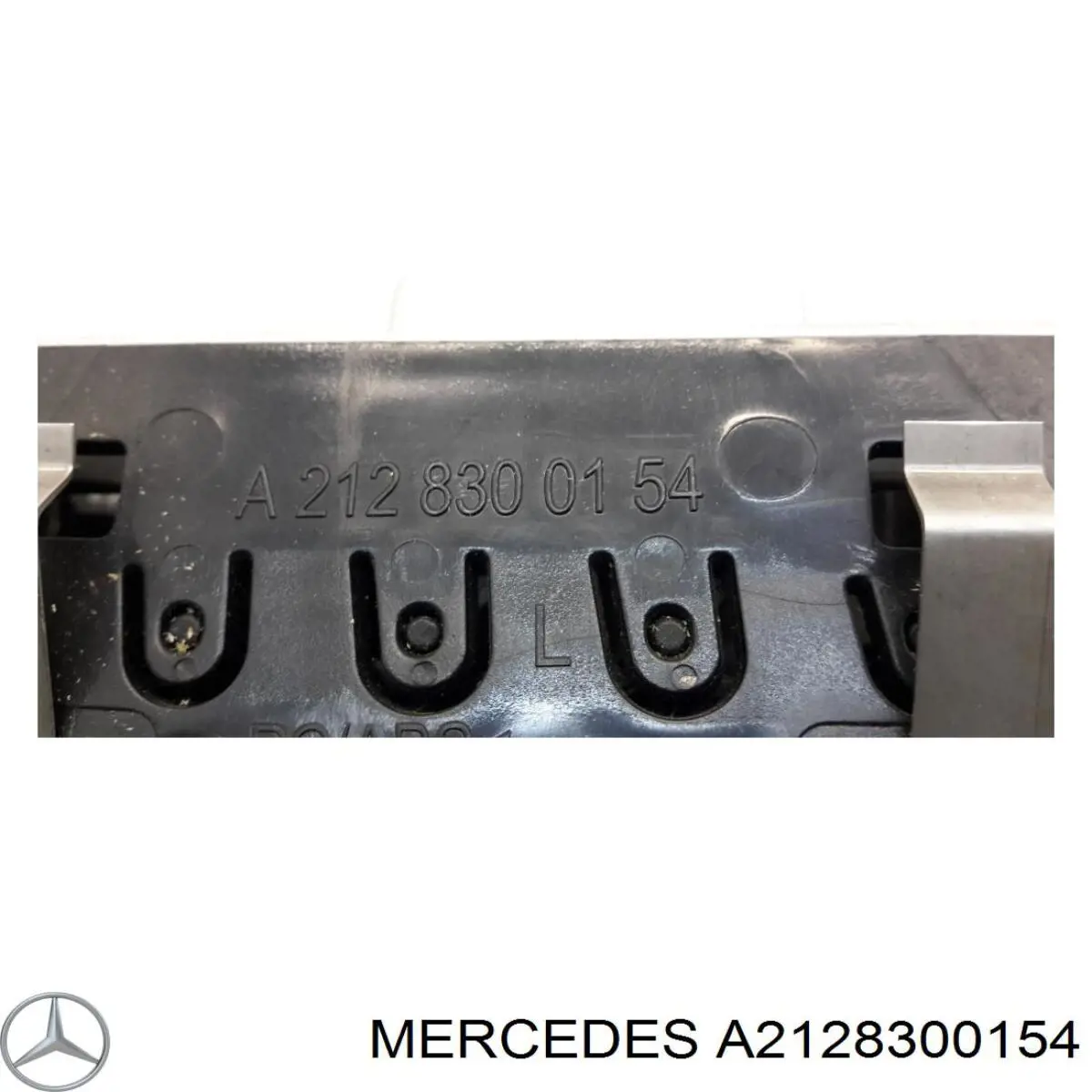 Compre A2128300154 Mercedes Conduto de ar (distribuidor de ar para "painel de instrumentos") esquerdo