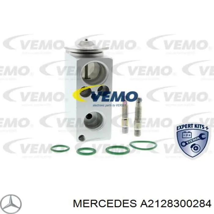 Compre A2128300284 Mercedes Válvula TRV de aparelho de ar condicionado
