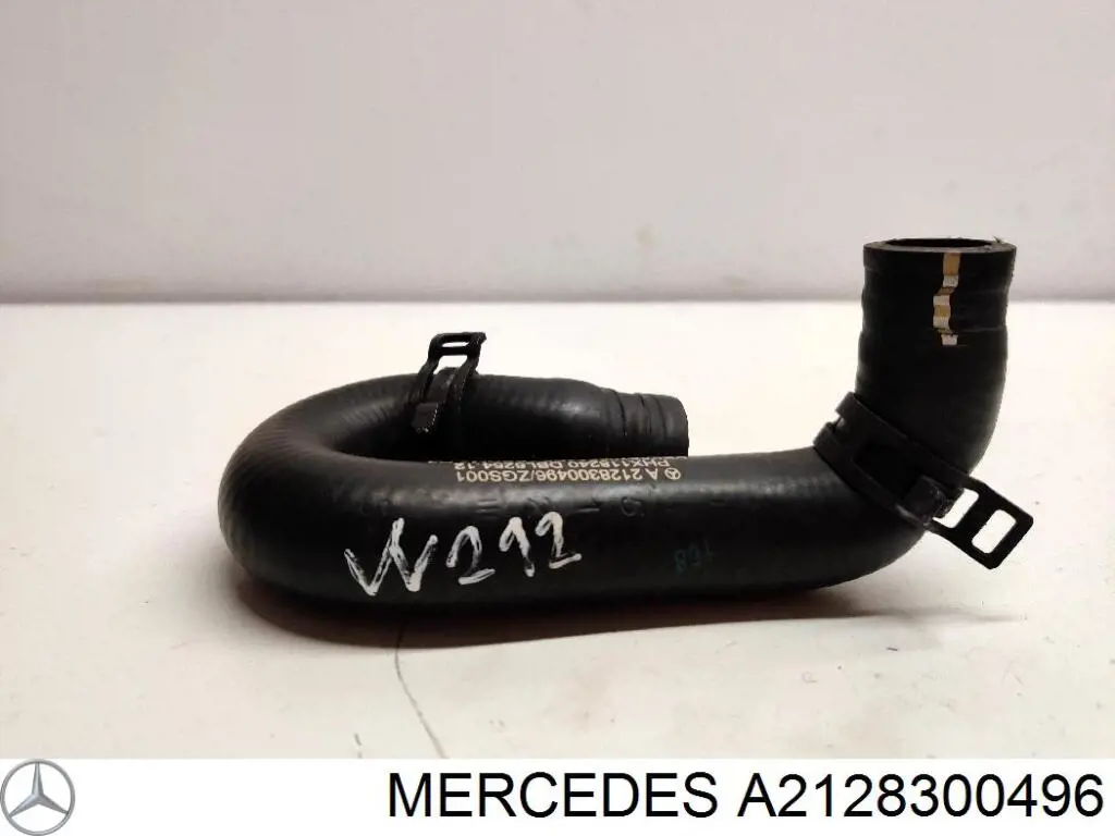 A2128300496 Mercedes Mangueira (cano derivado) do sistema de esfriamento