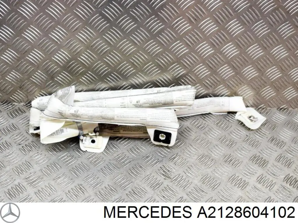 Compre A2128604102 Mercedes Cinto de segurança (AIRBAG) de estore lateral esquerdo