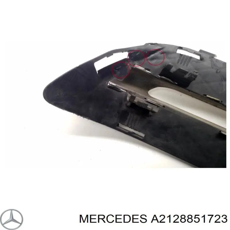 Tampão (grelha) das luzes de nevoeiro do pára-choque dianteiro esquerdo Mercedes A2128851723 preço, a partir de 22,28 USD