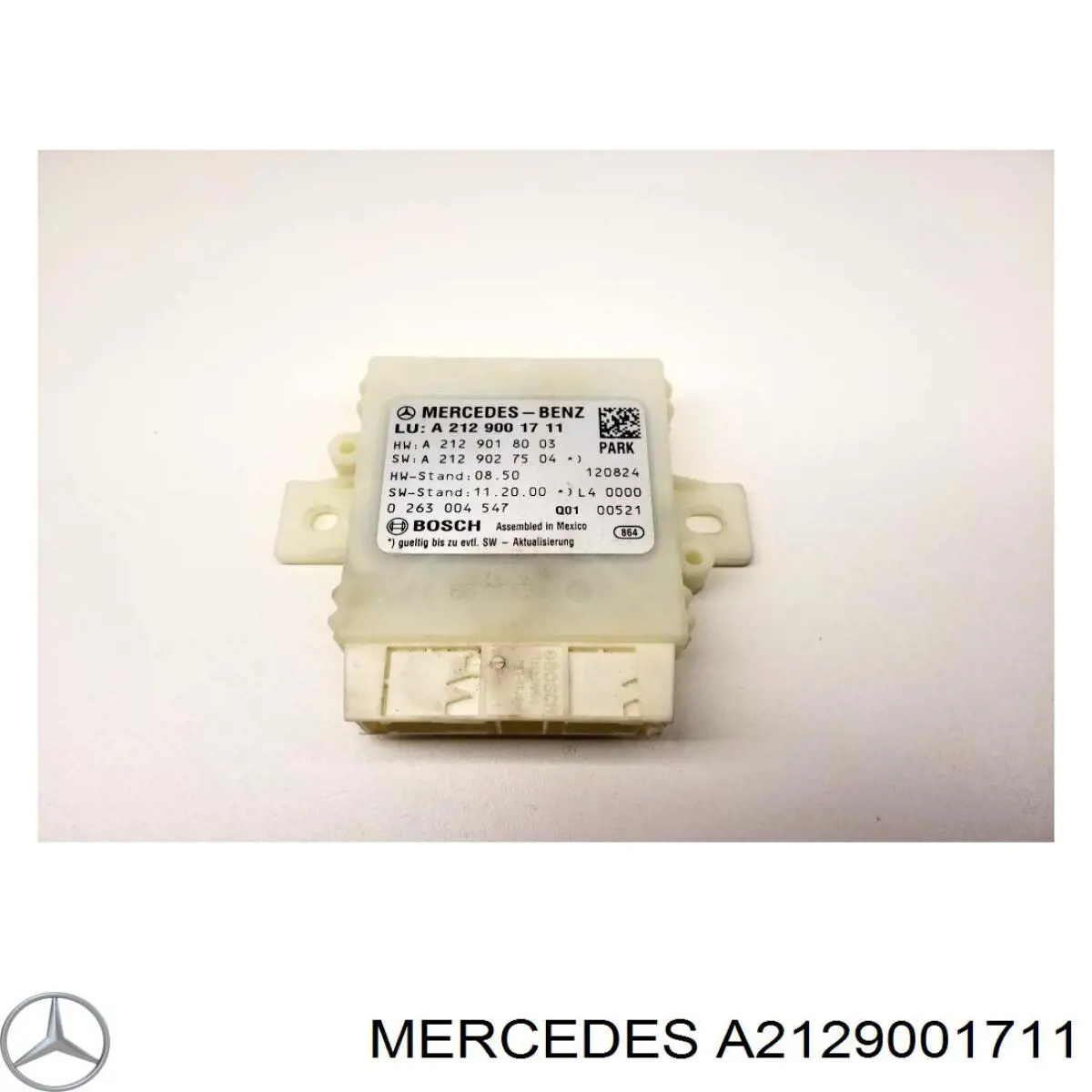 Módulo de direção (Centralina eletrônica) de sensor de estacionamento Mercedes A2129001711 preço, a partir de 79,46 USD
