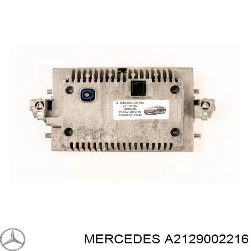 A2129002216 Mercedes Mostrador multifuncional