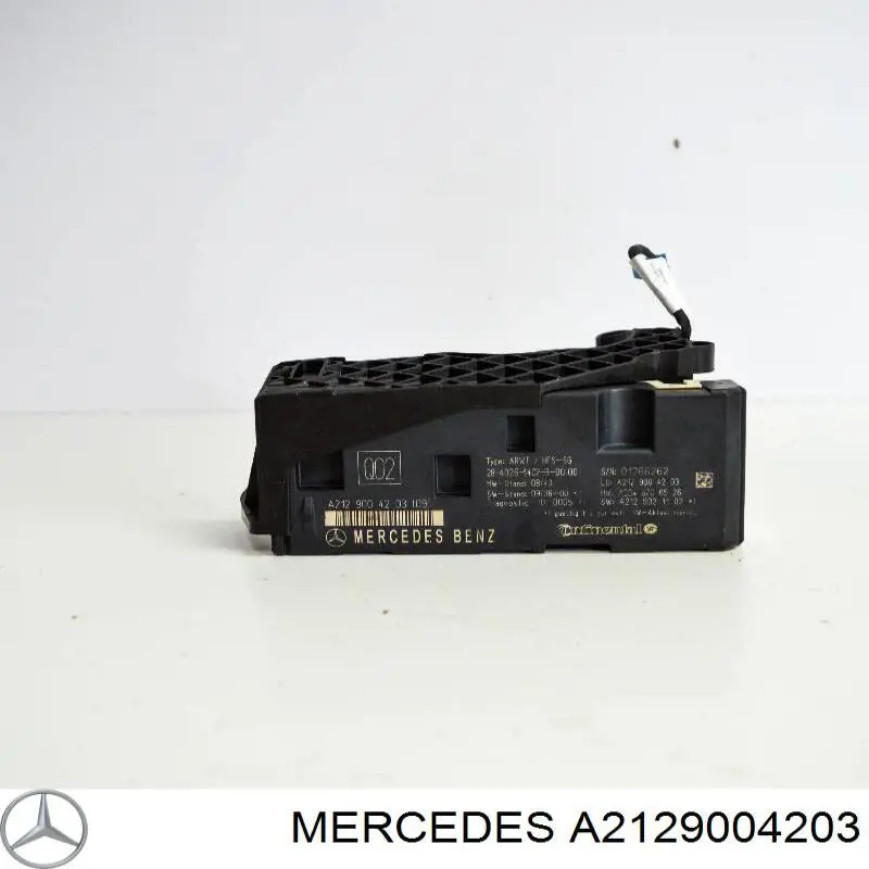 A2129004203 Mercedes Módulo de direção (Centralina eletrônica) de abertura de tampa de porta-malas (de 3ª/5ª porta traseira)