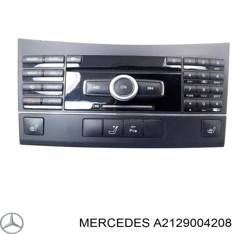 A2129004208 Mercedes Aparelhagem de som (rádio AM/FM)