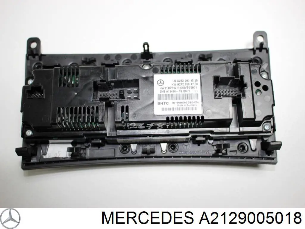 Compre A2129005018 Mercedes Unidade de controlo dos modos de aquecimento/condicionamento