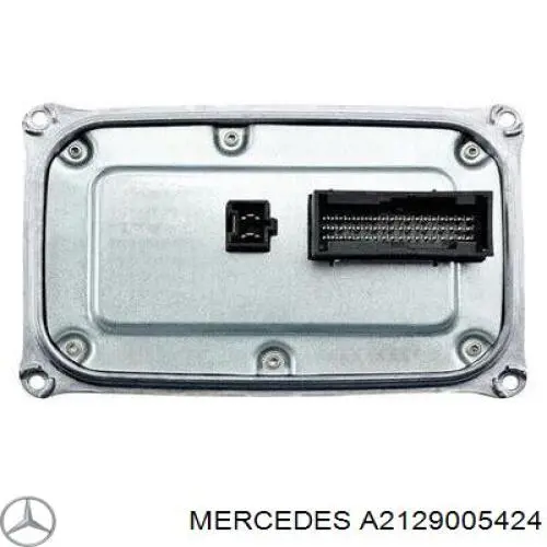 Módulo de direção (Centralina eletrônica) das luzes A2129008324 VAG