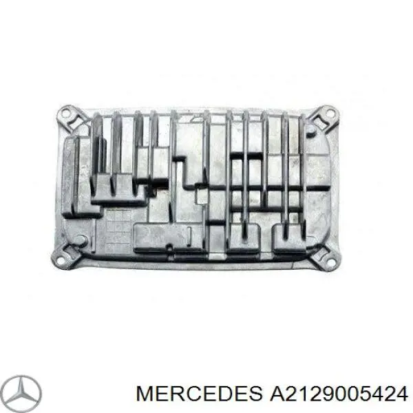 Módulo de direção (Centralina eletrônica) das luzes A2129008324 VAG