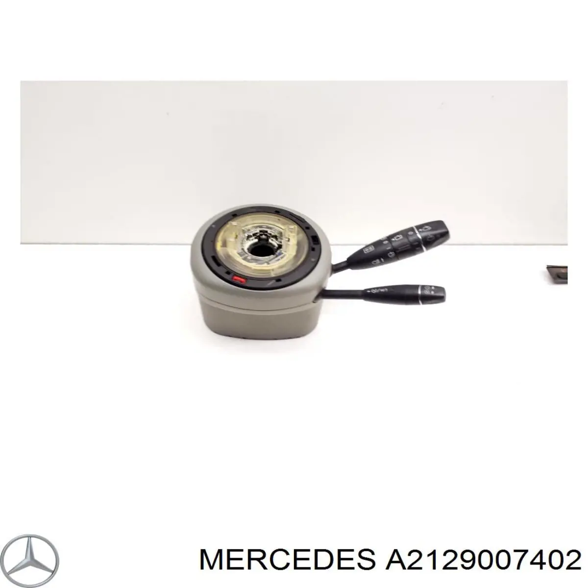 A2129007402 Mercedes Comutador instalado na coluna da direção, montado