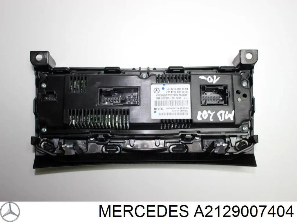 Unidade de controlo dos modos de aquecimento/condicionamento Mercedes 5HB009355 preço, a partir de 76,62 USD