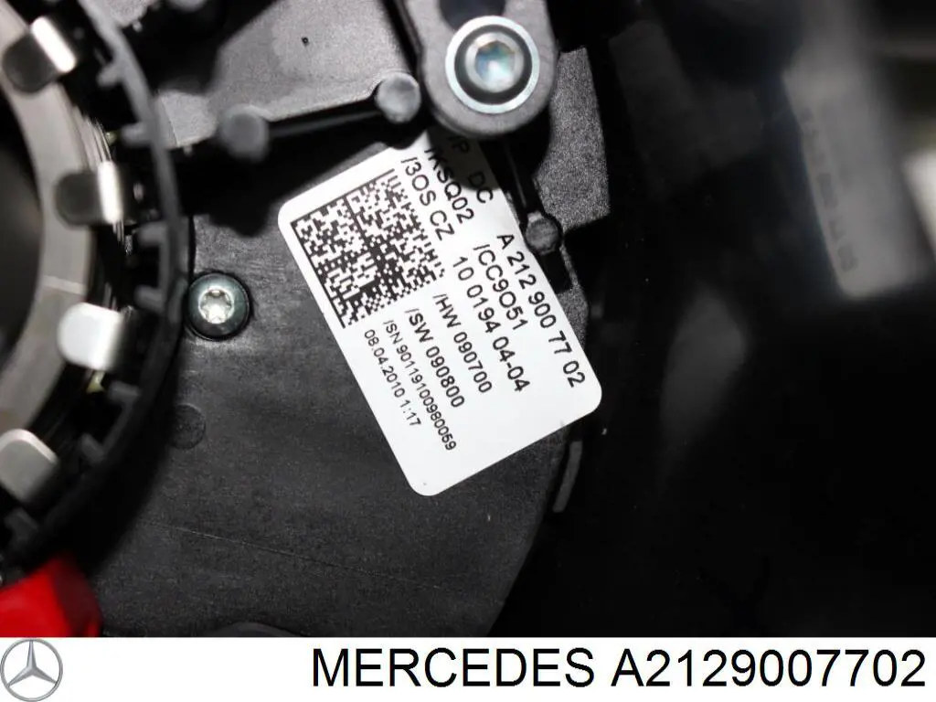 Compre A2129007702 Mercedes Comutador instalado na coluna da direção, montado