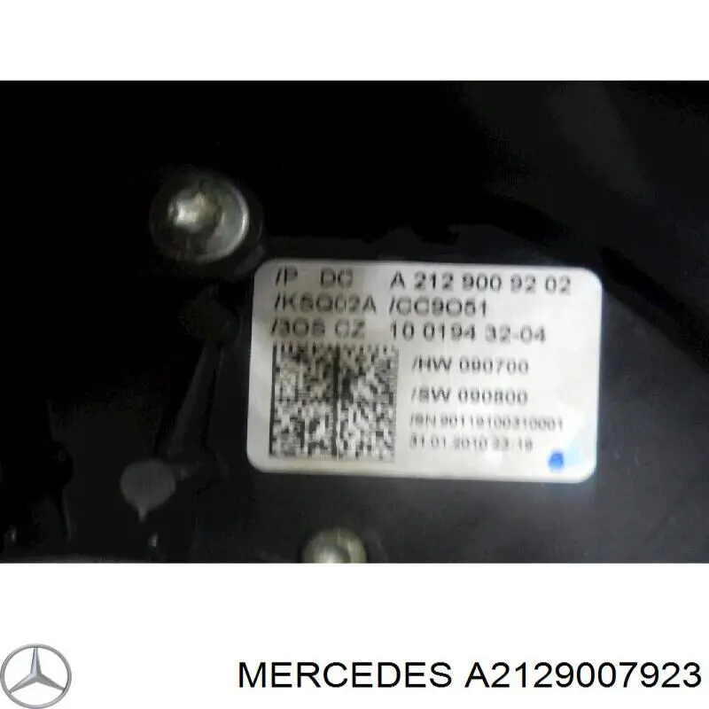 Comutador instalado na coluna da direção, montado Mercedes A2129007923 preço, a partir de 662,63 USD