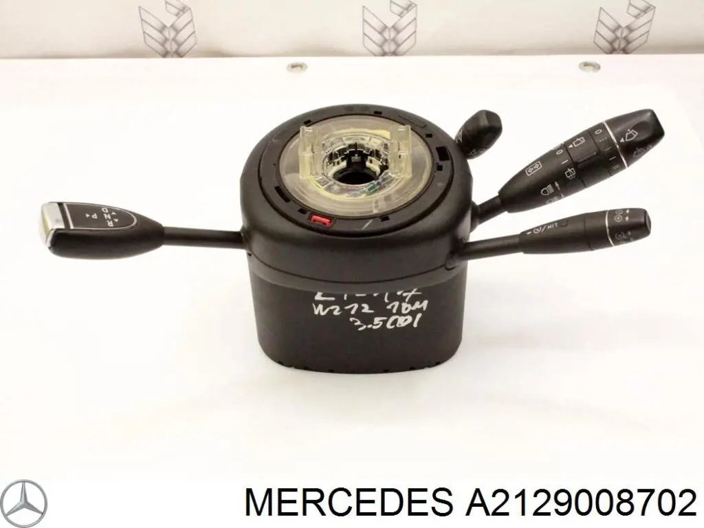 Compre A2129008702 Mercedes Comutador instalado na coluna da direção, montado