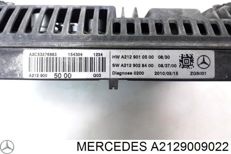 Compre A2129009022 Mercedes Mostrador multifuncional