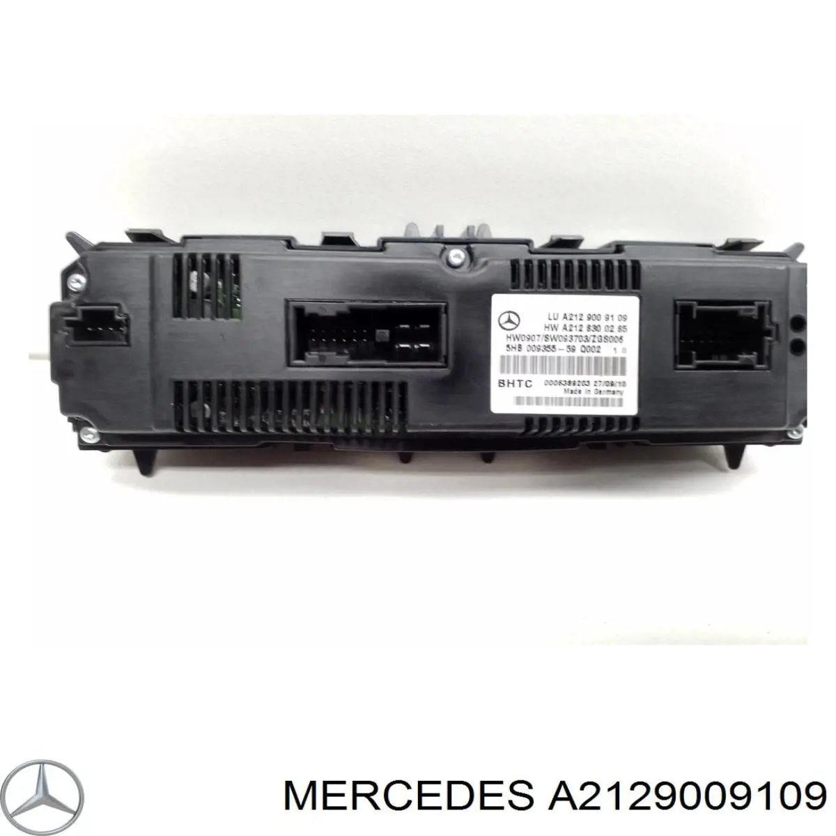Compre A2129009109 Mercedes Unidade de controlo dos modos de aquecimento/condicionamento