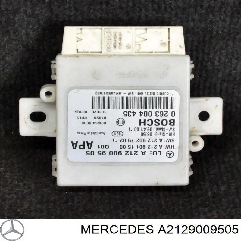 Compre A2129009505 Mercedes Módulo de direção (Centralina eletrônica) de sensor de estacionamento