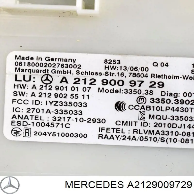  Mercedes A2129009729 preço, a partir de 66,40 USD