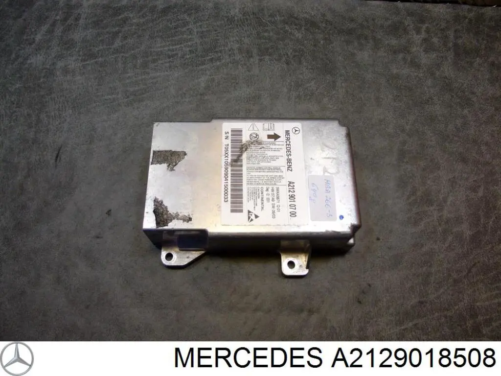 Módulo processador de controlo da bolsa de ar (Centralina eletrônica AIRBAG) Mercedes A2129018508 preço, a partir de 199,25 USD