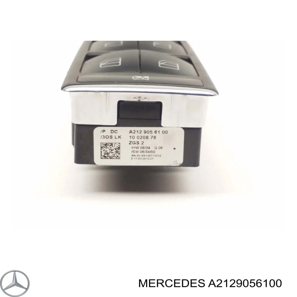 Unidade de botões dianteira esquerda de controlo de elevador de vidro Mercedes A2129056100 preço, a partir de 79,71 USD