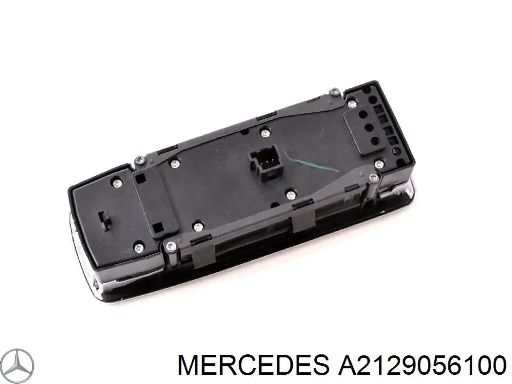 Unidade de botões dianteira esquerda de controlo de elevador de vidro A2129056100 Mercedes