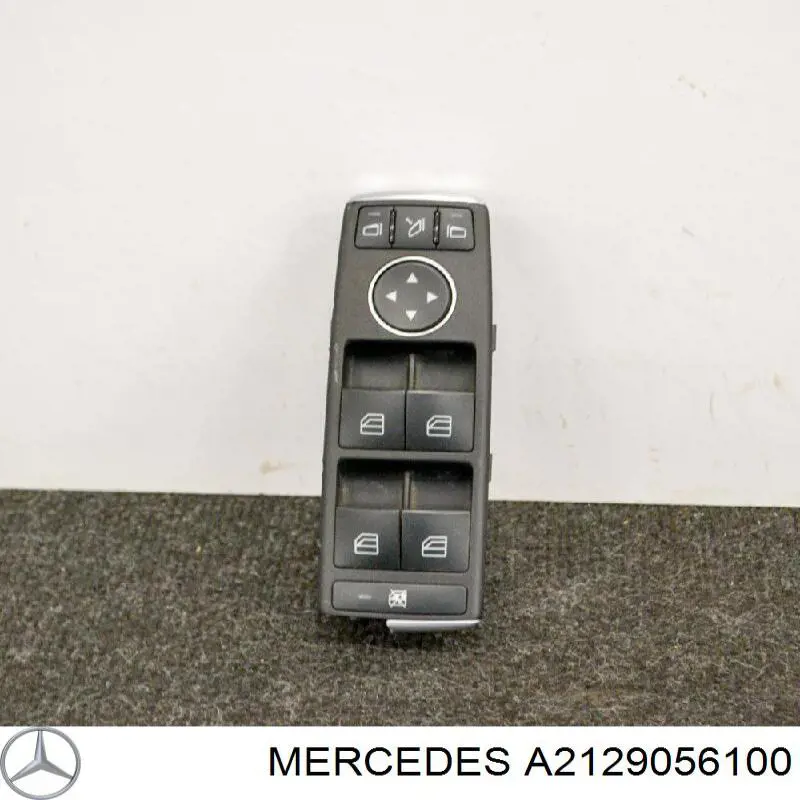 Compre A2129056100 Mercedes Unidade de botões dianteira esquerda de controlo de elevador de vidro
