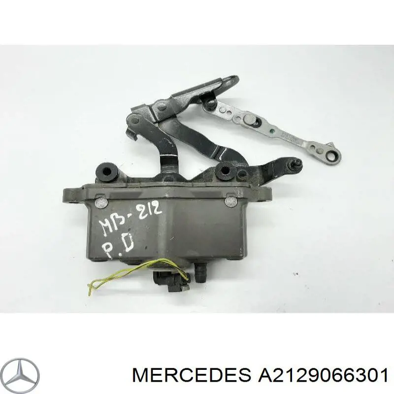 A2129066301 Mercedes Pirotecnia do capô