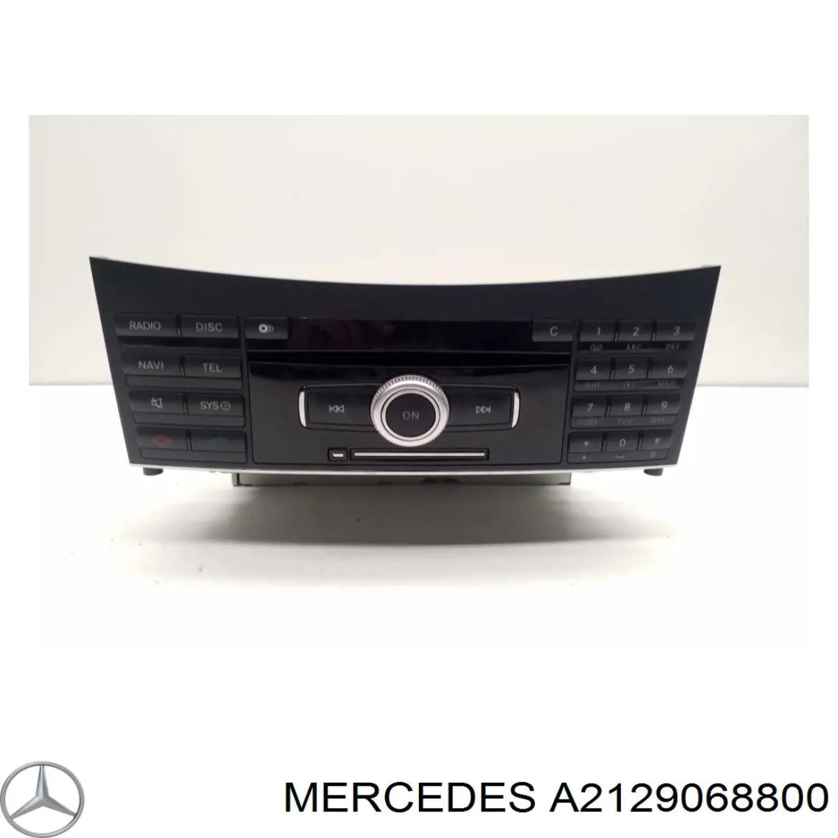 A2129068800 Mercedes Aparelhagem de som (rádio AM/FM)