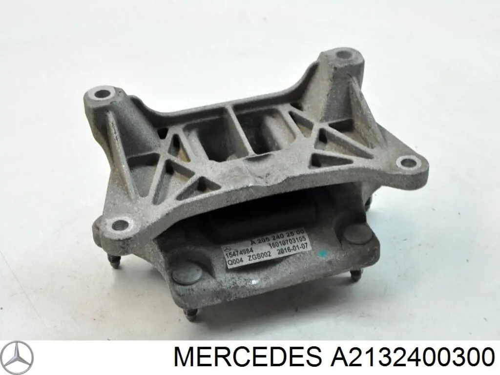 A2132400300 Mercedes Coxim de transmissão (suporte da caixa de mudança)