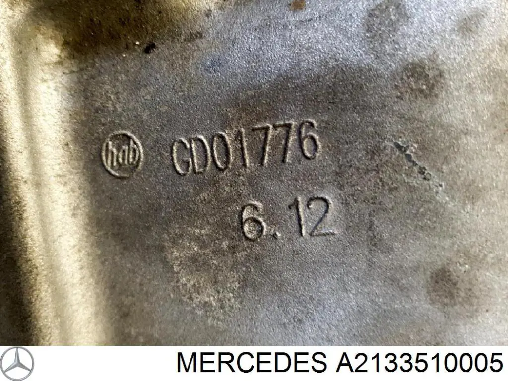 A2133510005 Mercedes Tampa de redutor traseiro