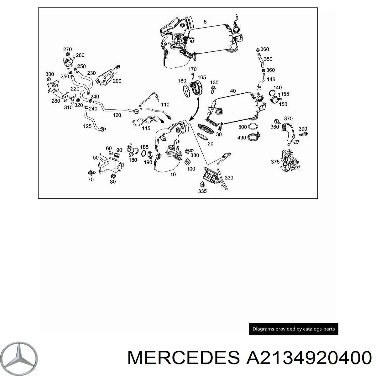  Mercedes A2134920400 preço, a partir de 36,86 USD