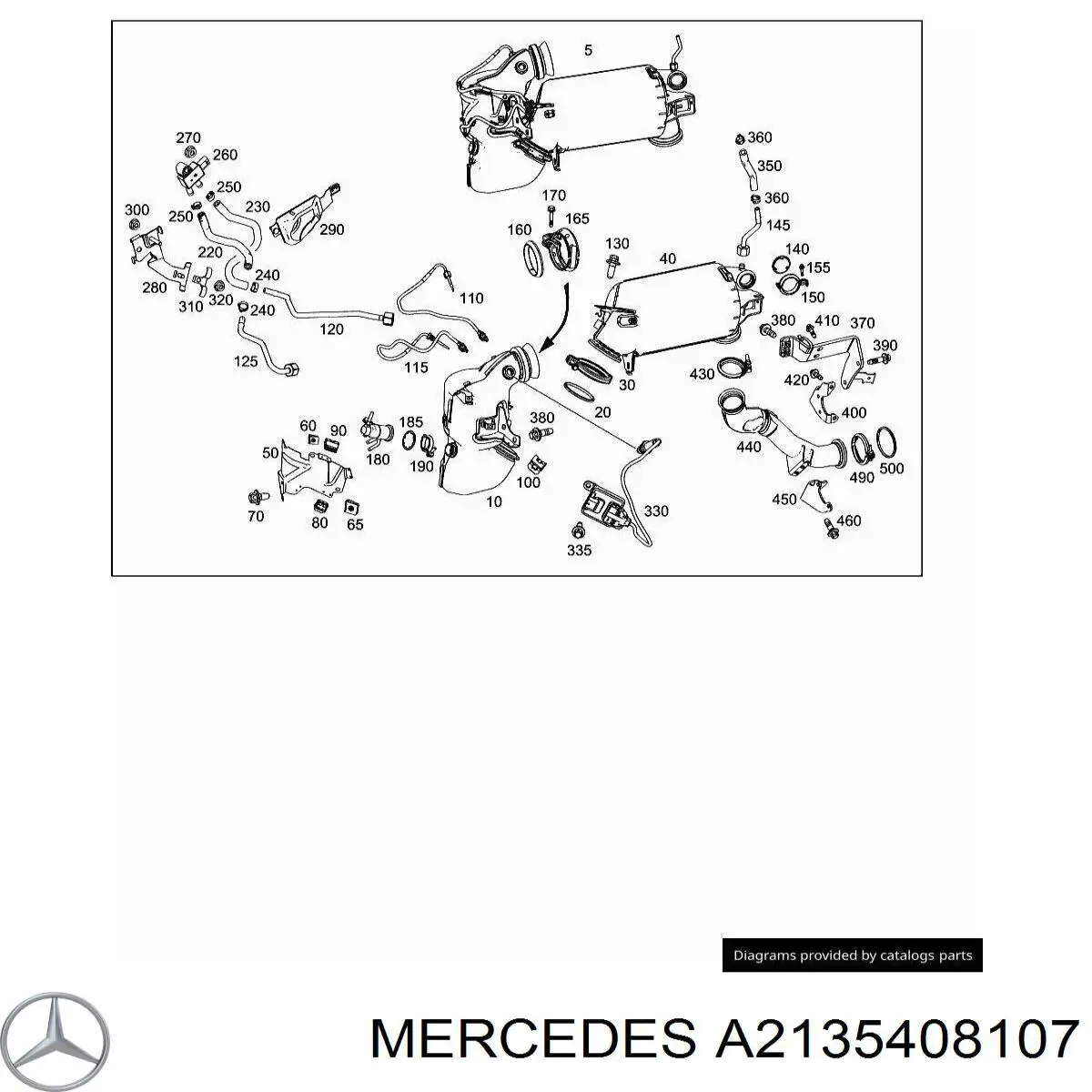 A2135408107 Mercedes 