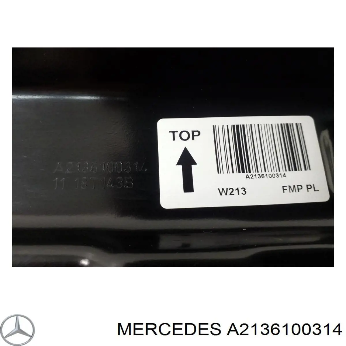 Reforçador do pára-choque traseiro Mercedes E  W213
