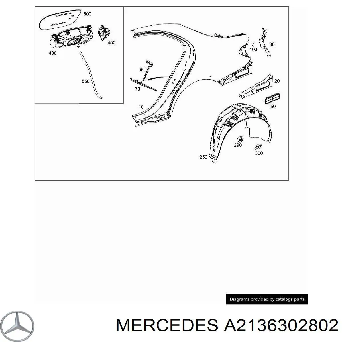 A2136302802 Mercedes 