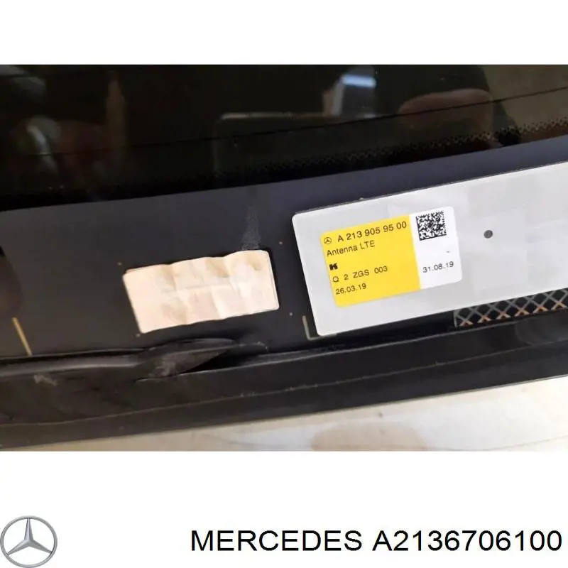 Vidro traseiro Mercedes E  W213