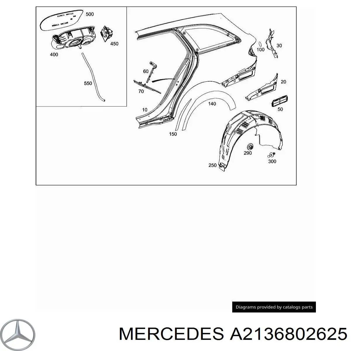  Mercedes A2136802625 preço, a partir de 19,01 USD